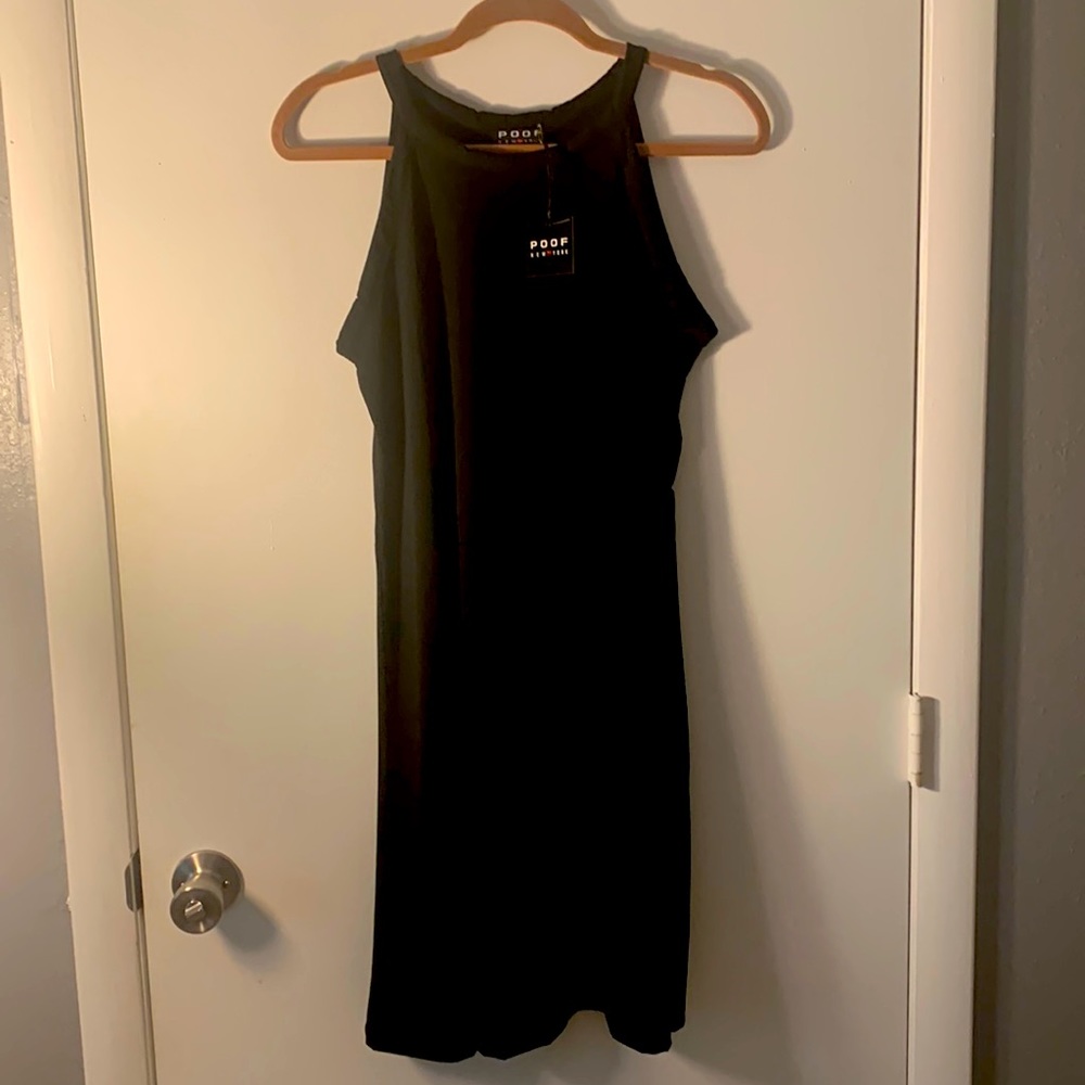 NWT Women’s Dress by Poof New York. Black. Size Large.